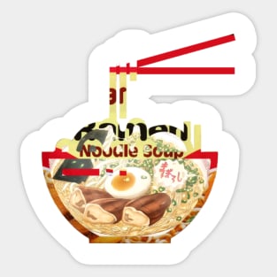 Anime Ramen Sticker